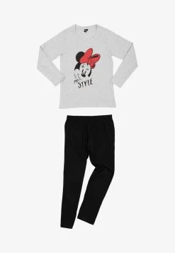 Disney MINNIE MOUSE FÜR SET LANGARM OBE - Pyjama - Grau/schwarz