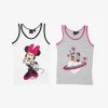 DISNEY MINNIE MOUSE TANK TOP 2ER PACK - Unterhemd/-shirt - Weiß Grau