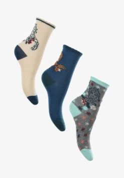Disney Frozen ANNA ELSA 3ER PACK - Socken - Mehrfarbig -Günstiges Disney Geschäft 151b75fdb7ef4293ad82cf85b4828caa