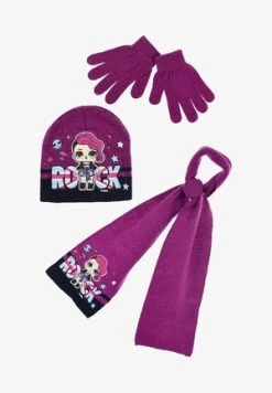 Disney Frozen WINTER SET TLG - Fingerhandschuh - Lila -Günstiges Disney Geschäft 3709d7f81aff47129ee1b44be0944b52