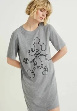 Disney MINNIE MOUSE SCHLAFSHIRT PYJAMA LANGA - Nachthemd - Grau -Günstiges Disney Geschäft 40d0188bfed444a3968d4d5630fe725a