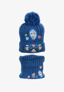 Disney Frozen FROZEN WINTER-SET - Schal - Lila -Günstiges Disney Geschäft 4b98c30dbfbd4a2398336a4021bb3236