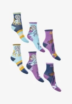 Disney Frozen ANNA ELSA 3ER PACK - Socken - Mehrfarbig -Günstiges Disney Geschäft 507ce4b08ac448508beeb2f2c28b65a1
