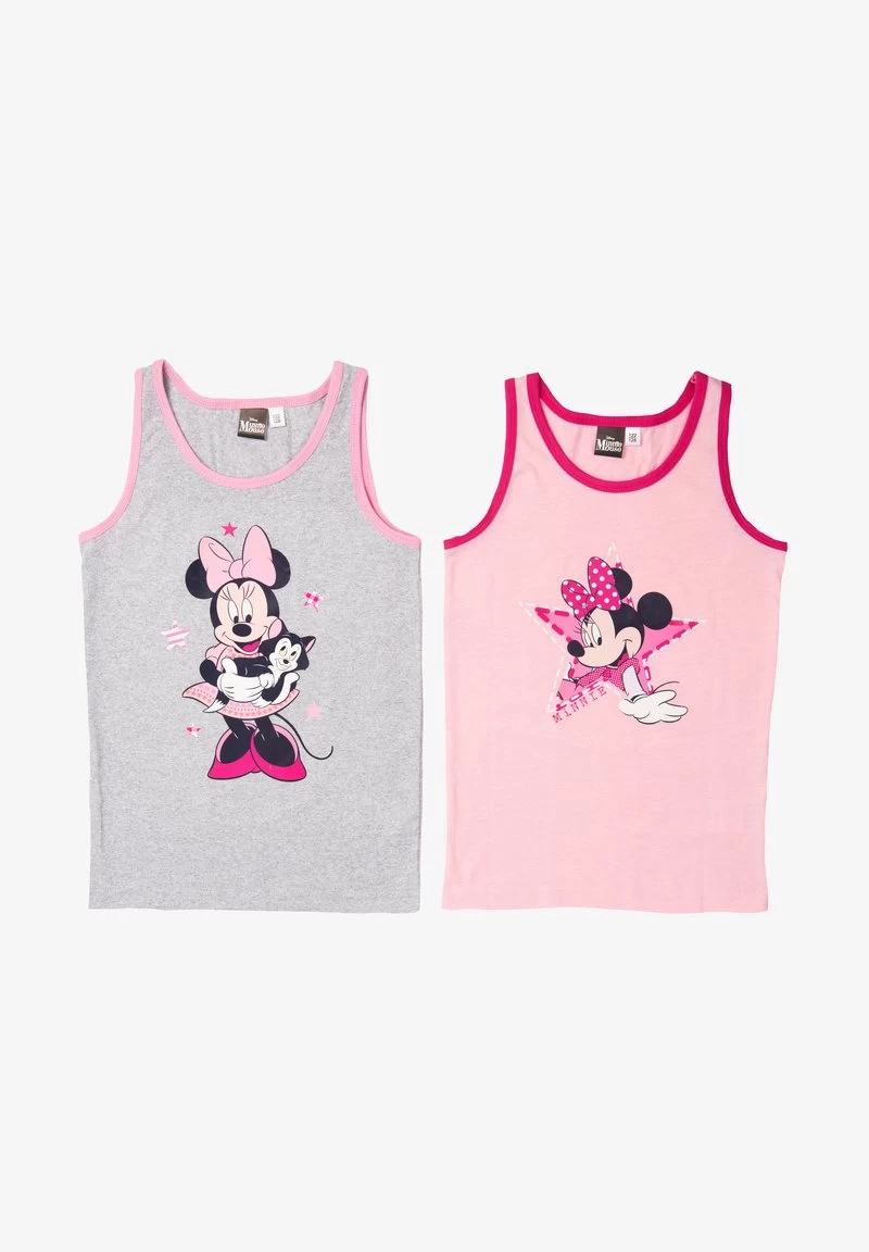 DISNEY MINNIE MOUSE TANK TOP - Unterhemd/-shirt - Grau/rosa 1 DISNEY MINNIE MOUSE TANK TOP - Unterhemd/-shirt - Grau/rosa