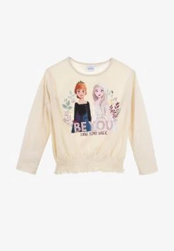 LONGSLEEVE SHIRT LANGARM ELSA UND ANNA - T-SHIRT TOP - DISNEY FROZEN - Langarmshirt - Grau -Günstiges Disney Geschäft 65d2a0eb97e0412d9efcb3592a74e5f6