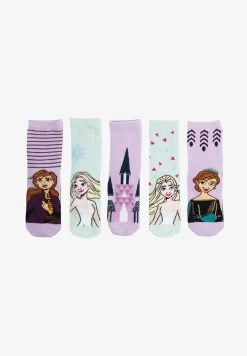 DISNEY FROZEN SOCKEN FÜR MÄDCHEN - DIE EISKÖNIGIN SNEAKER KINDER - Socken - Mehrfarbig