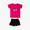 DISNEY MICKEY MINNIE MOUSE SET - Nachtwäsche Set - Pink/black