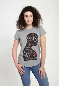 DISNEY MINNIE MOUSE - T-Shirt Print - Grau -Günstiges Disney Geschäft 98e43f2642894f6fba9e5b0b2121f757