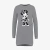 Disney MINNIE MOUSE SCHLAFSHIRT PYJAMA LANGA - Nachthemd - Grau