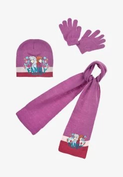 Disney Frozen 3 SET - Schal - Lila