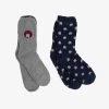 DISNEY MINNIE MOUSE 2 PACK - Socken - Grau Schwarz
