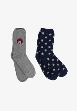 DISNEY MINNIE MOUSE 2 PACK - Socken - Grau Schwarz